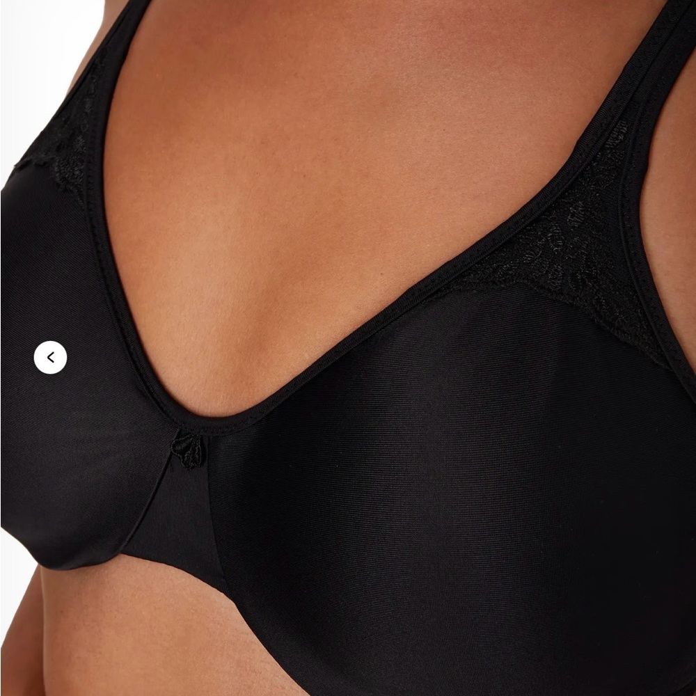Bali Black Seamless Comfort Bra
